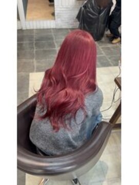 シア 新越谷店(SHEER) ♪韓国アイドル風/レイヤーカット/redカラー/SHEER新越谷