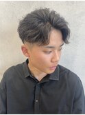 フェザーショート/フェザーパーマ/刈り上げ/ツーブロック