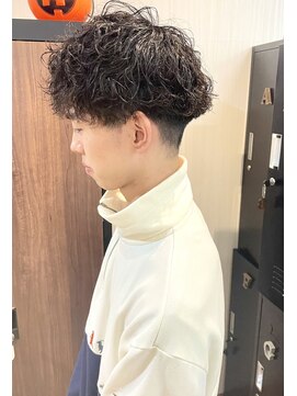 ギフト ヘアー サロン(gift hair salon) 【マッシュメンズツイストスパイラルパーマ】原口健伸