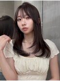 顔型別ヘアスタイル特集/ホワイトグレージュ/ミニウルフ