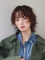 ノラ ギンザ(NORA GINZA) ニュアンスウルフパーマショートヘアウルフショートパーマ