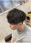 シルエット抜群！ニュアンスシャドウパーマ