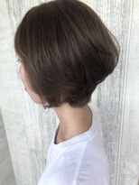 アンソレイユ ヘアー ガーデン(ensoleille hair garden)&nbsp;前下がりショートボブ
