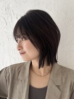 カナモロカ(CANAMO ROCA)&nbsp;レイヤーボブ／ショートレイヤー/くびれ/グレージュ／髪質改善