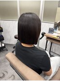 切りっぱなしボブ【TERAHAIR】