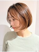黒髪カタログ/クラゲヘアー/オリーブグレー/天王町　NH111