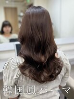 アミー 銀座(Ammy) #韓国風パーマ #コテ巻き風パーマ #ロングパーマ #パーマ