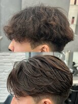 オーバル バイ アピッシュ(OVARL by apish)&nbsp;パーマ落とし曲がる縮毛矯正縮毛矯正失敗原宿メンズパーマ