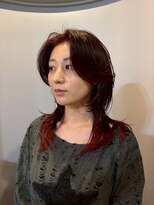 テントー 大泉学園店(Tento-)&nbsp;レイヤーカット×すそカラー