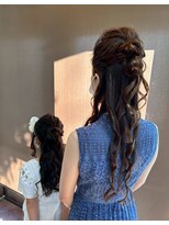 アンサ 椥辻店(ANSA) ハーフアップ