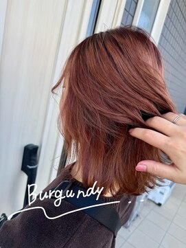 リグヘアー(Rig Hair) バーガンディ