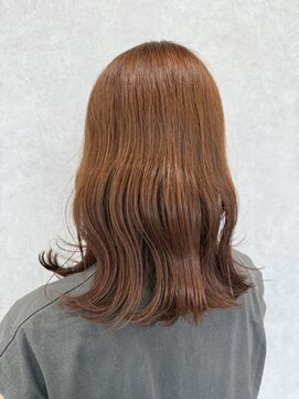 ルースグラシアス(Luz GRACIAS) ミディアム/アプリコット/顔周りレイヤー