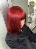 高発色赤カラー