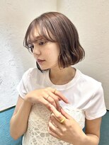 ロンド レイ 立川(Lond Ray)&nbsp;ラテグレージュ/レイヤーボブ/韓国巻き/結べるレイヤー/立川