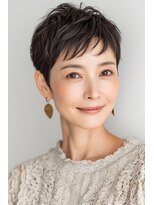ビフィーノ リルネ(Bifino Rilune) 40歳 大人可愛い丸みベリーショート