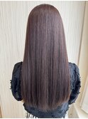 美髪ストレート×縮毛矯正♪前髪カット30代40代髪質改善