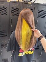 ヴァイス 渋谷店(VAICE)&nbsp;インナーカラー/推しカラー/イエロー