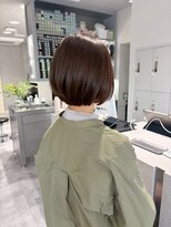 ログ(log)&nbsp;透明感カラー　艶カラー　レイヤーカット　髪質改善　顔周り
