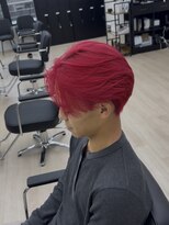 オーバーネオ 町田(OVER NEO) 【リヒト指名限定】センターパート×ハイトーンカラー