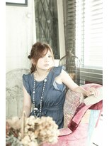 アジュール ヘアデザイン(Aｊu r hair design)&nbsp;ロング編み込みアレンジ