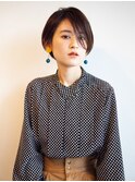 【ANTI】《MASA》似合わせカットヌケ感前下がりショートボブ