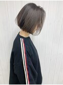【 LIV OSAKA 】イルミナカラー_ハイライト_ボブ_グレージュ