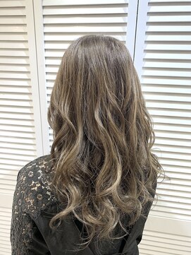 エイト 沖縄豊崎店(EIGHT toyosaki) 【EIGHT 豊崎】お客様スタイル_美髪 ミルクティーカラー