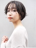 【morio札幌】2020年髪型大人かわいい黒髪ショートボブ