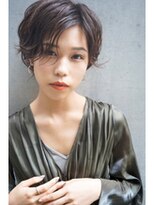 ラフィス ヘアーフラム 難波戎橋2号店(La fith hair flamme) 【La fith】 外ハネショートスタイル