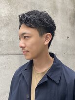 センスヘア(SENSE Hair) 好印象！アップバングメンズショート