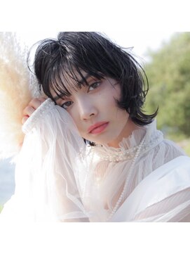 アニータバイガネイシャ(Aujua anita by ganesha) 愛され大人ショート#髪質改善#長浜#ブリーチ#ダブルカラー