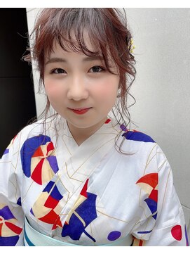 ヘアメイク マリア 福岡天神西通り(hair make MARIA) ＭＡＲＩＡ ◆ YUKATA　collection 12　ヘア＆浴衣　￥4200