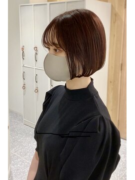 フィゼル あべのルシアス店(Aujua fizelle) パツっとボブ☆井上慶太