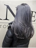 グレーブルー レイヤースタイル