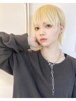 シンク オモテサンドウ(sync omotesando)&nbsp;ケアブリーチ、ハイトーンショート*