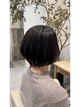 ルポ(repos) ショートボブ　ストレート