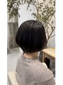 ショートボブ ストレート
