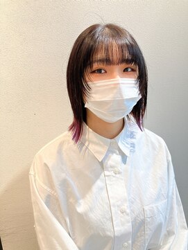 アリーズ(ALLYS) 裾カラー♪パープル