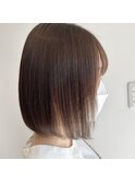 内巻きボブ