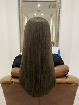 アドラーブル はなみずき店(adorable) 【オリーブベージュ】【透明感カラー】