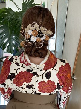 髪こうぼう アレンジヘアセット