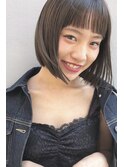 切りっぱなしボブ FINO 谷澤亮