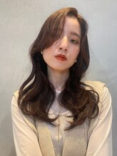 シェール(cher)&nbsp;韓国レイヤー/くびれロング/透明感【cher西宮北口：MAYA】