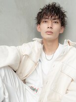 イオ 本厚木(io)&nbsp;マッシュショート波巻きスパイラルパーマハイライト