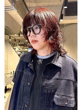 ビビト(bibito) bibito ウルフパーマ レッド ウルフ パーマ レッド