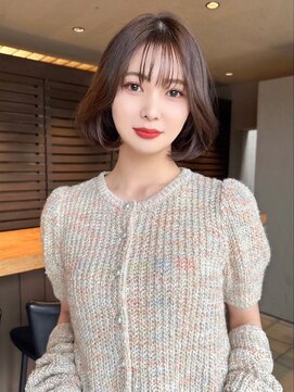 ロンド ラマ 岐阜(Lond bla-ma) ブリーチ ダブルカラー ボブ_4403