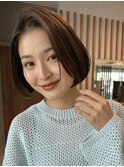ワンカールパーマ ボブパーマ ショートボブ 表参道青山30代40代