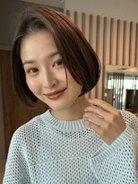 ビュートリアム 南青山(BEAUTRIUM)&nbsp;ワンカールパーマ ボブパーマ ショートボブ 表参道青山30代40代