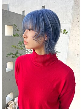 ディーン 名駅店(DEAN) 名駅 名古屋【ダブルカラー・ブルーアッシュカラー】DEAN