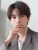 ゼロ 渋谷(XeRo)&nbsp;メンズ韓国センターパート【ナチュラル緩めスパイラルパーマ】